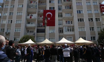 Şehit olan Narkotik polisi baba evine getirildi