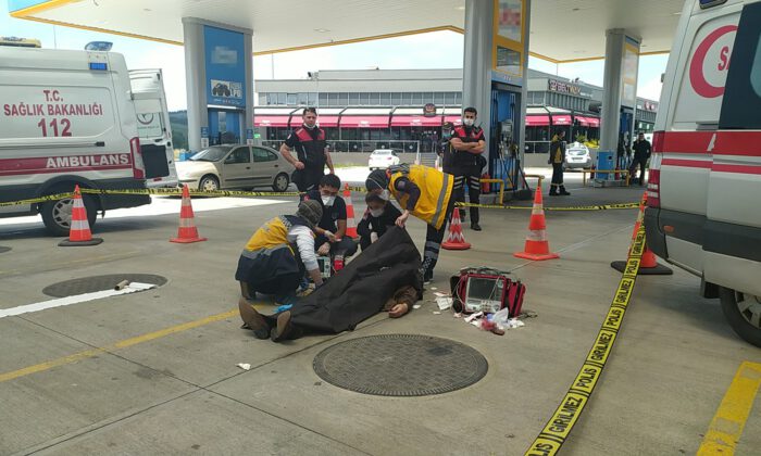 Katil zanlısı öldürdüğü kişinin otomobilini alıp kaçtı