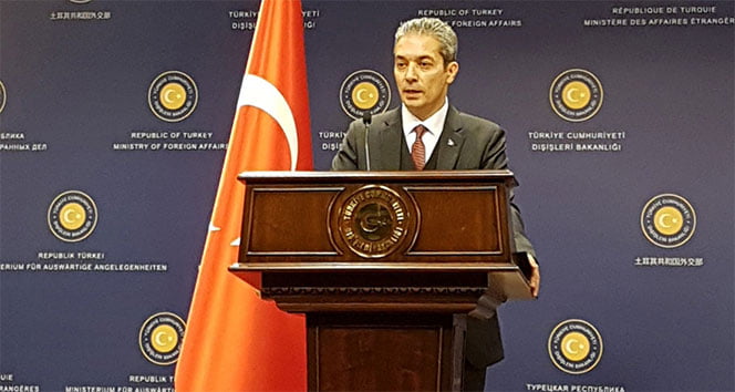 Dışişleri Bakanlığı Sözcüsü Aksoy’dan ABD’ye tepki