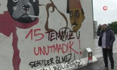 Berlin Duvarına 15 Temmuz imzası