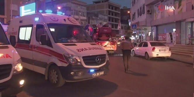 Esenler’de hastane yangını