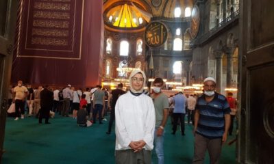 “Ayasofya Camii minberindeki desenler rastgele çizilmedi”