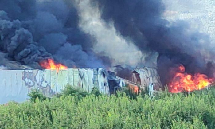Bursa’da korkutan yangın