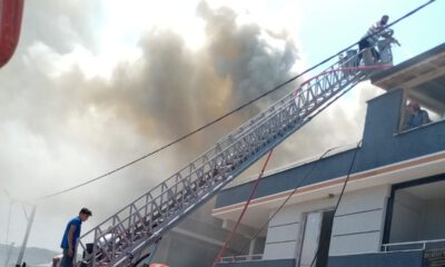 Bursa’da korkutan yangın