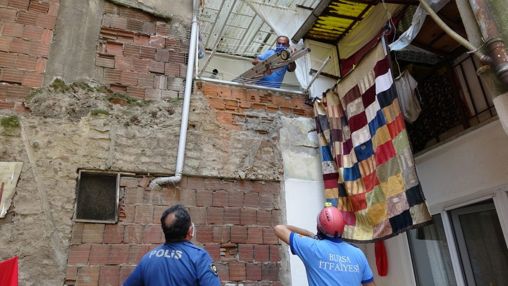 Bursa’da nefes kesen kurtarma operasyonu