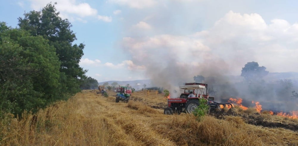 Bursa’da korkutan yangın