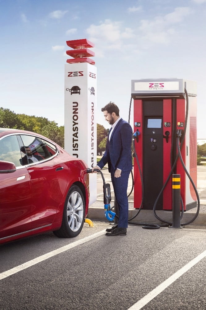 Türkiye genelinde elektrikli otomobil şarj istasyonlarının sayısı artıyor