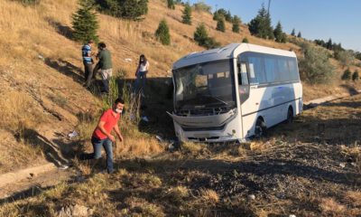 Yolcu otobüsü, Aselsan personelini taşıyan minibüse çarptı: 1 ölü, 2’si ağır 8 yaralı
