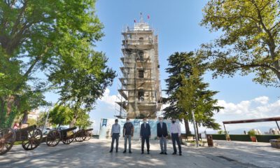 Tarihi Saat Kulesi eski ihtişamına kavuşuyor