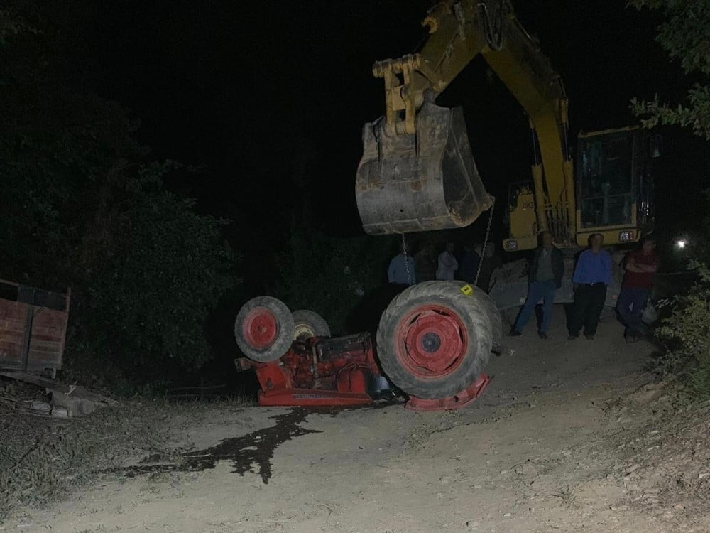 Bursa’da traktörün altında kalarak feci şekilde can verdi