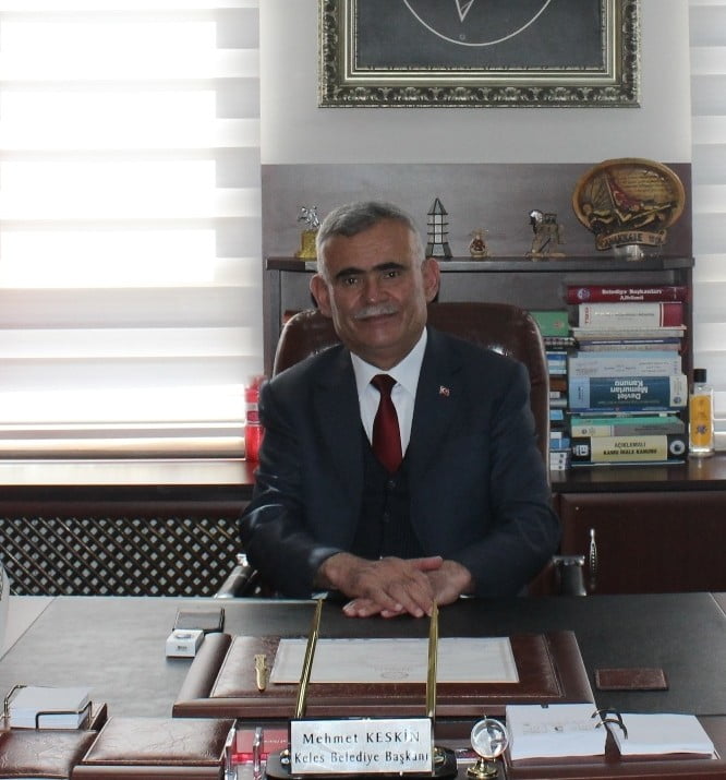 Keles Belediyesi’nde korona paniği