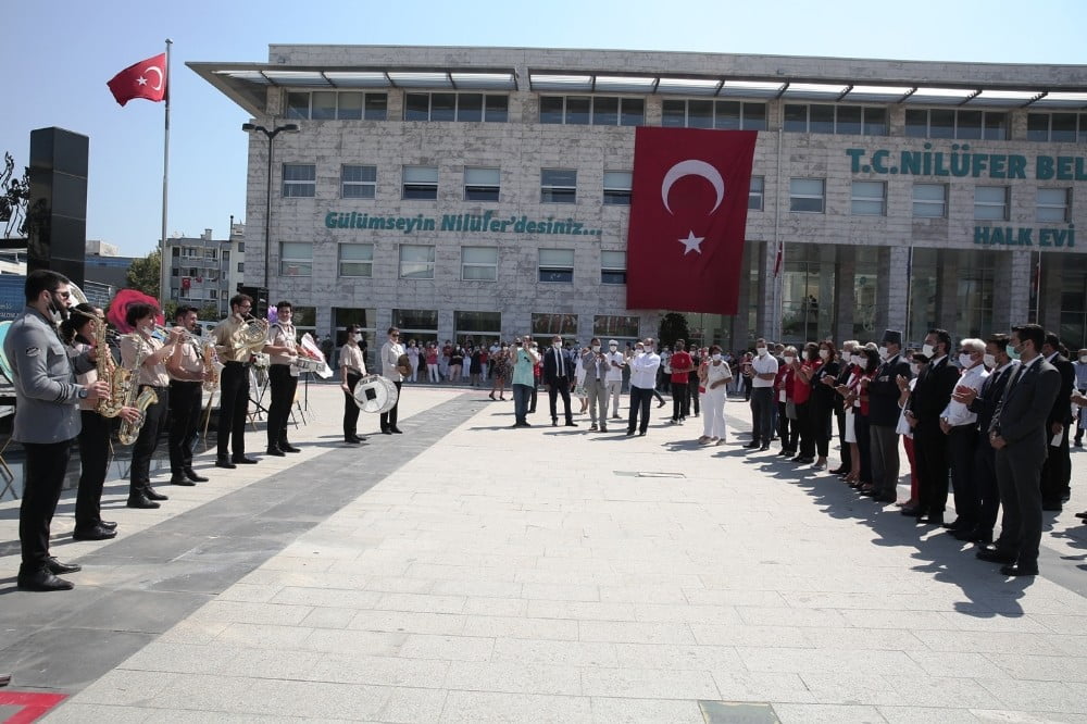 Zafer Bayramı Nilüfer’de törenle kutlandı