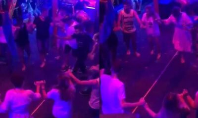 Teknedeki eğlencede koronavirüs önlemleri hiçe sayıldı