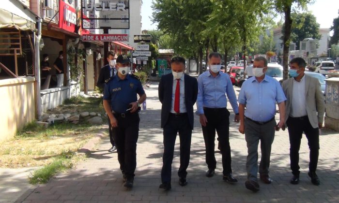 Maske takmayan polislere ceza