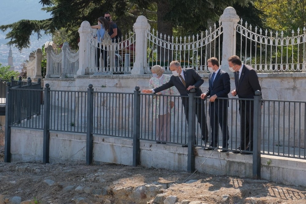 Bursa’nın ‘Tarih Adası’ Tophane’den şekillenmeye başladı