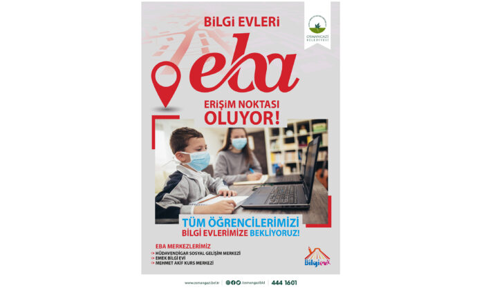 Bilgi Evleri’nden EBA Hizmeti