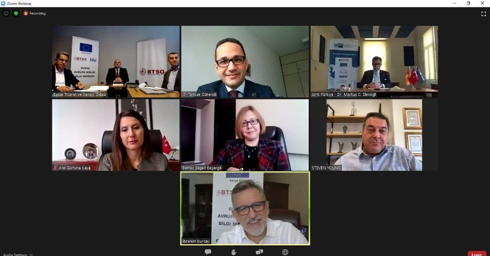 BTSO’nun online seminerleri iş dünyası için rehber oluyor