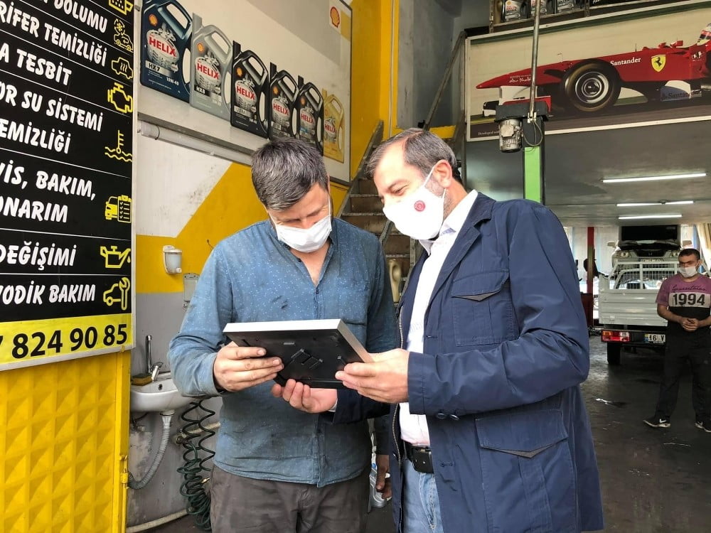 Gürsu’nun emektarlarına hatır ziyareti