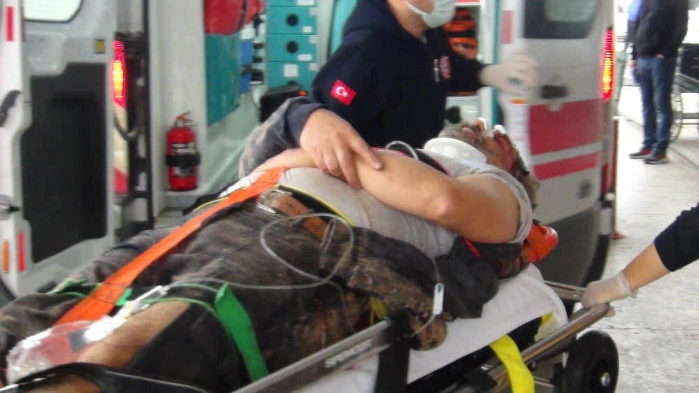 Sunta fabrikasında iş kazası: 1 yaralı