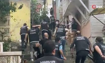 İstanbul’da özel harekat destekli dev narkotik operasyonu!