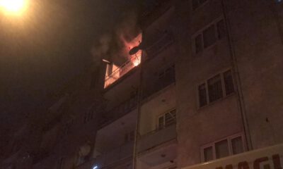 Geceyi alevler aydınlattı, mahalle sokağa döküldü