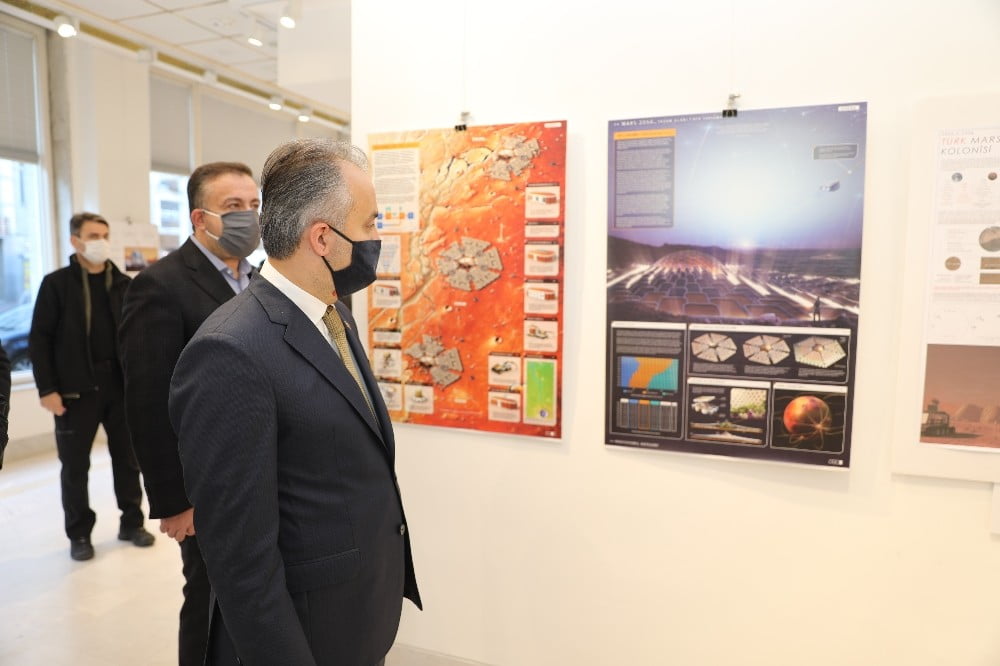Bursa’da ‘Mars 2050’ sergisi