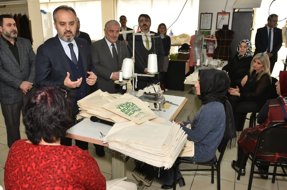 Kadınlar Bursa Büyükşehir’le daha güçlü