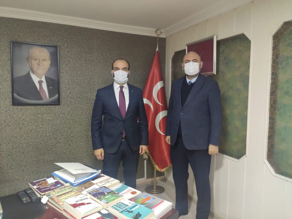 BAŞKAN AYDIN’DAN, MHP’YE ZİYARET
