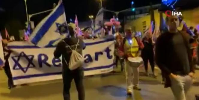 Netanyahu protesto edildi