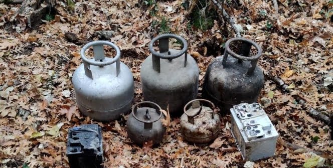 Amanoslarda bulunan PKK’ya ait sığınak imha edildi