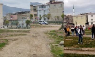 Kısıtlamada top oynayan çocuklara polis baskını