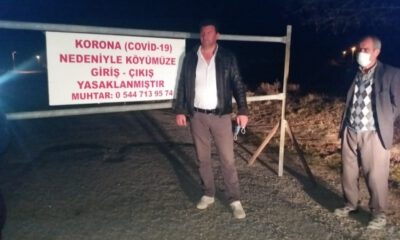 Bu köye aylardır ‘korona virüs’ giremedi