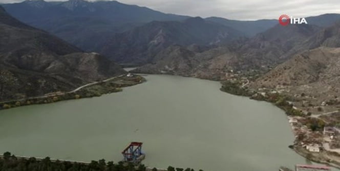 Ermenistan işgalinden kurtarılan Sugovuşan köyü havadan görüntülendi