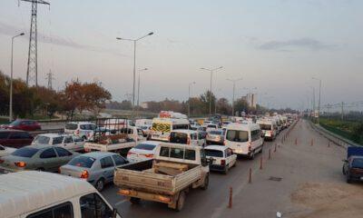 Kısıtlamada araç kuyruğu