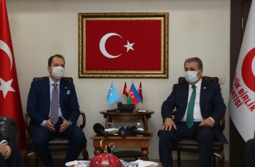 Yeniden Refah lideri Erbakan’dan Mustafa Destici’ye ziyaret