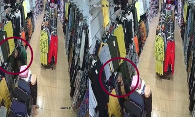 Hırsızın rahatlığı ‘pes’ dedirtti