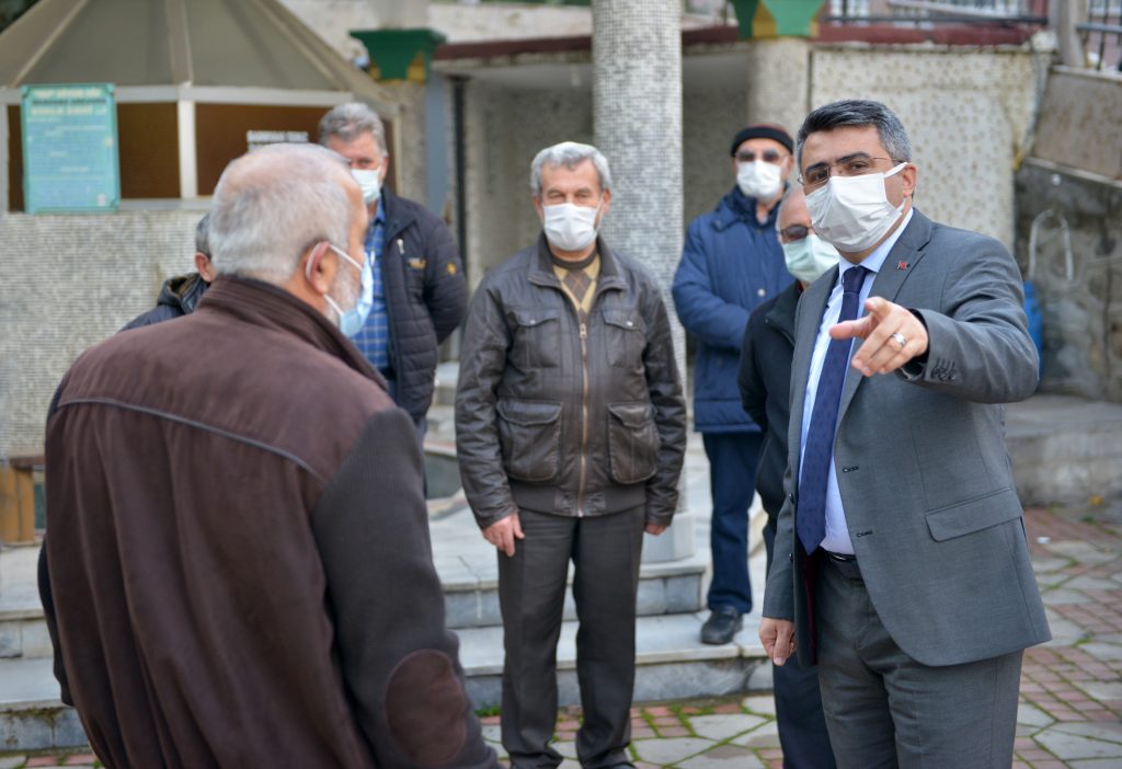 BAŞKAN YILMAZ’DAN ESNAFA DESTEK