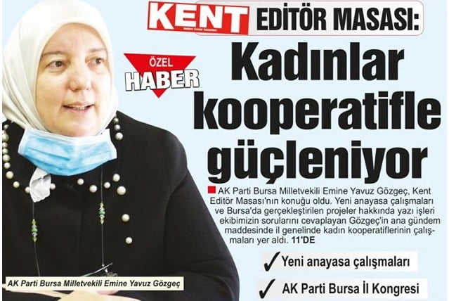 Kadınlar kooperatifle güçleniyor