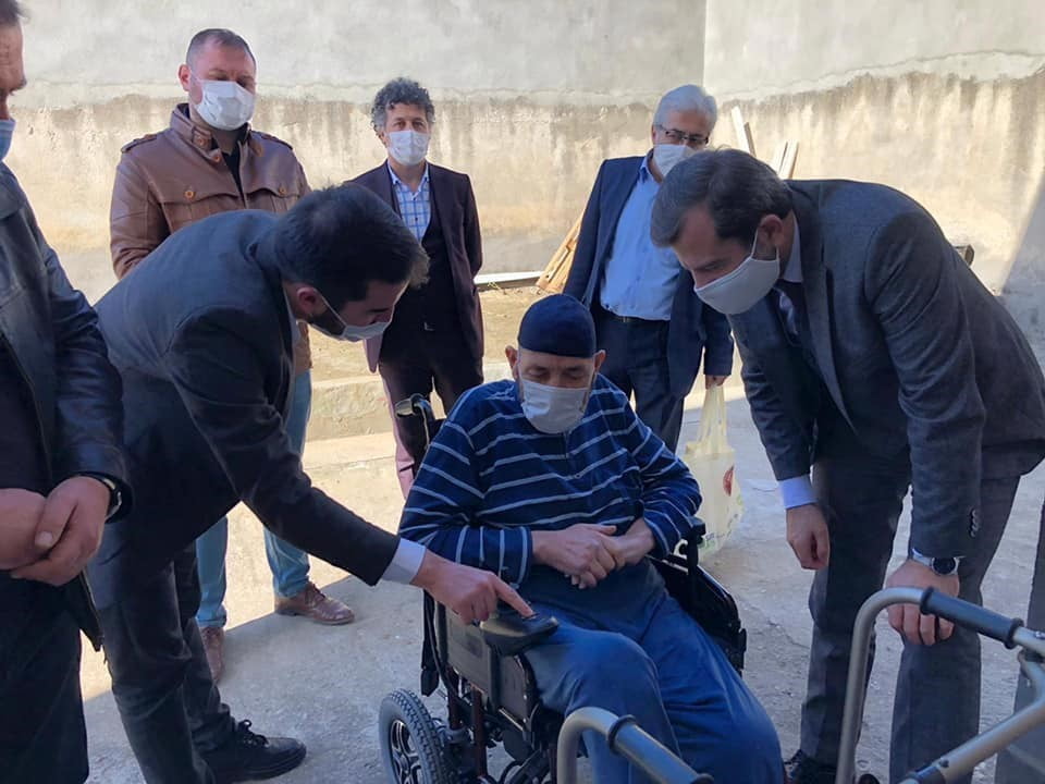 Işık : “engelli vatandaşlarımızın yanındayız”