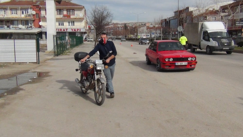 Evrakı eksik olan cezayı yedi