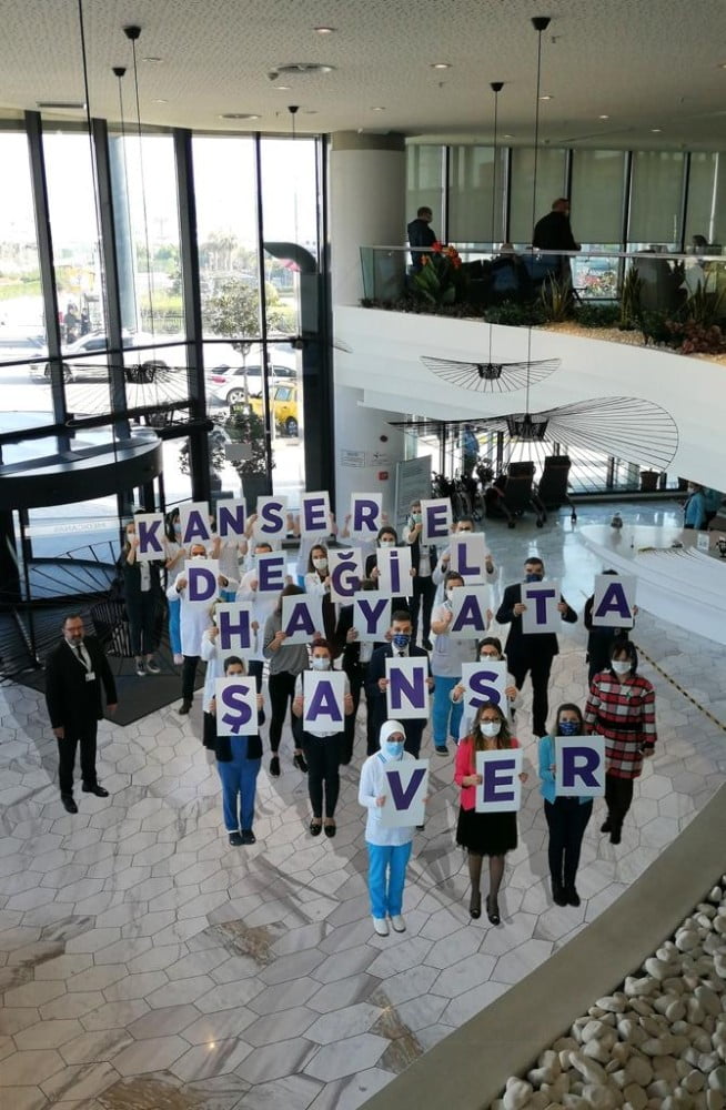 Kansere değil hayata şans ver