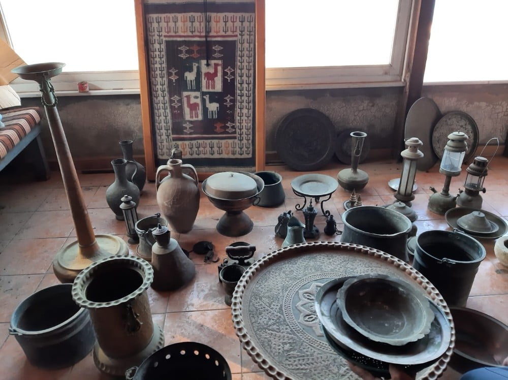 Tarihi eser kaçakçısı, evini müzeye çevirmiş!