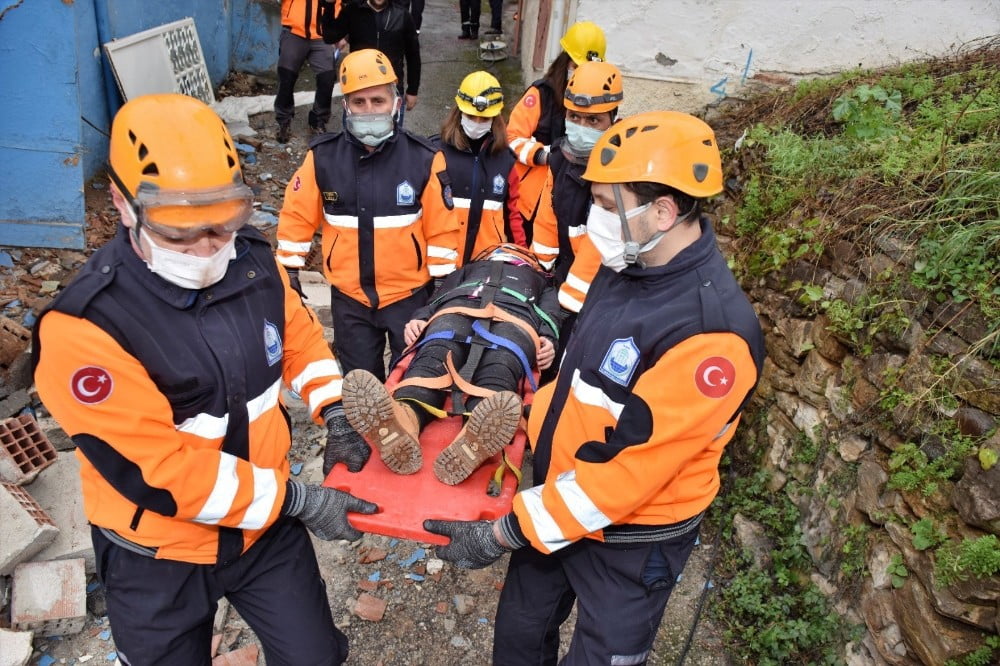 Yıldırım’da nefes kesen tatbikat