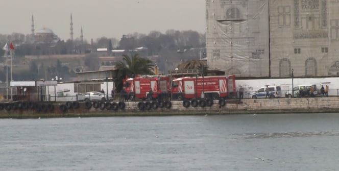 HAYDARPAŞA GARI’NDA YANGIN