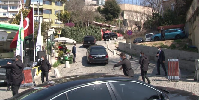 Cumhurbaşkanı Erdoğan, Katar Dışişleri Bakanı Al Sani’yi kabul etti