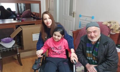 Dede torun 453’üncü aileyi sevindirdi
