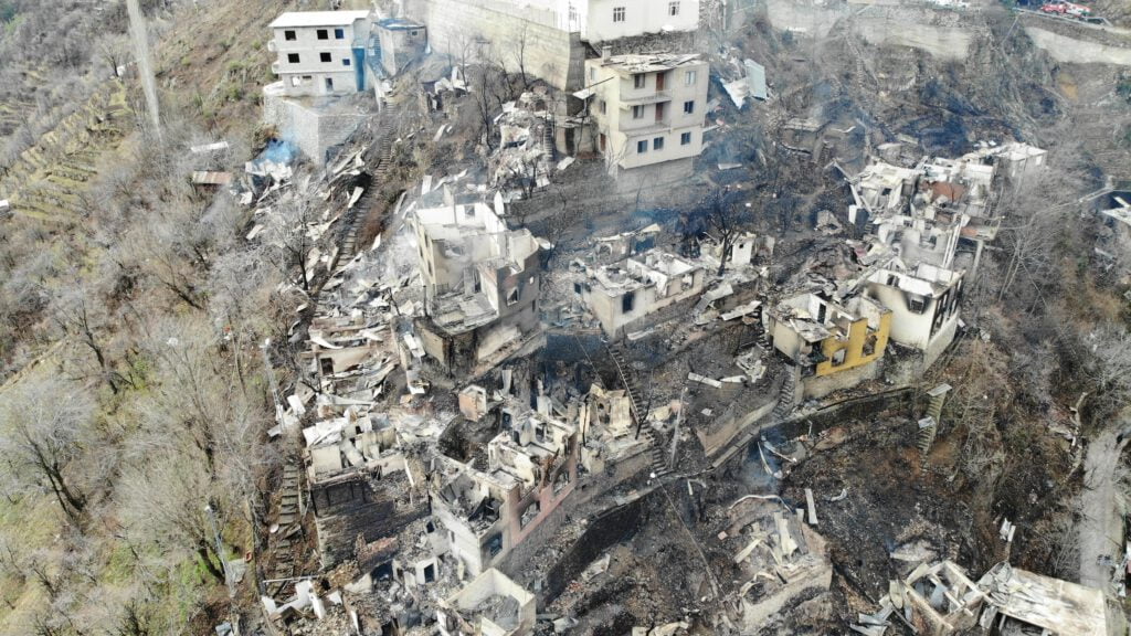 O yangının başlama anı ortaya çıktı!