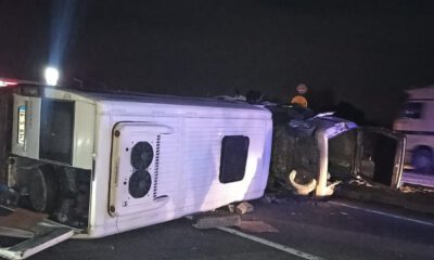  Karacabey’de trafik kazası: 2 yaralı