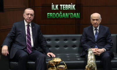 Cumhurbaşkanı Bahçeli’yi kutladı!