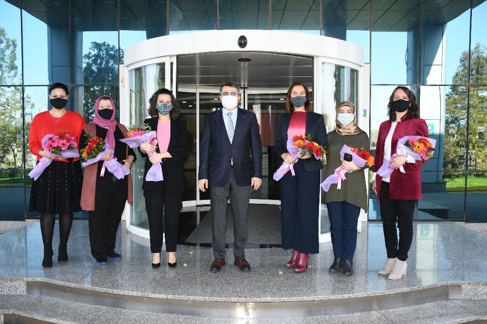 BAŞKAN YILMAZ’DAN YEŞİM’E ZİYARET